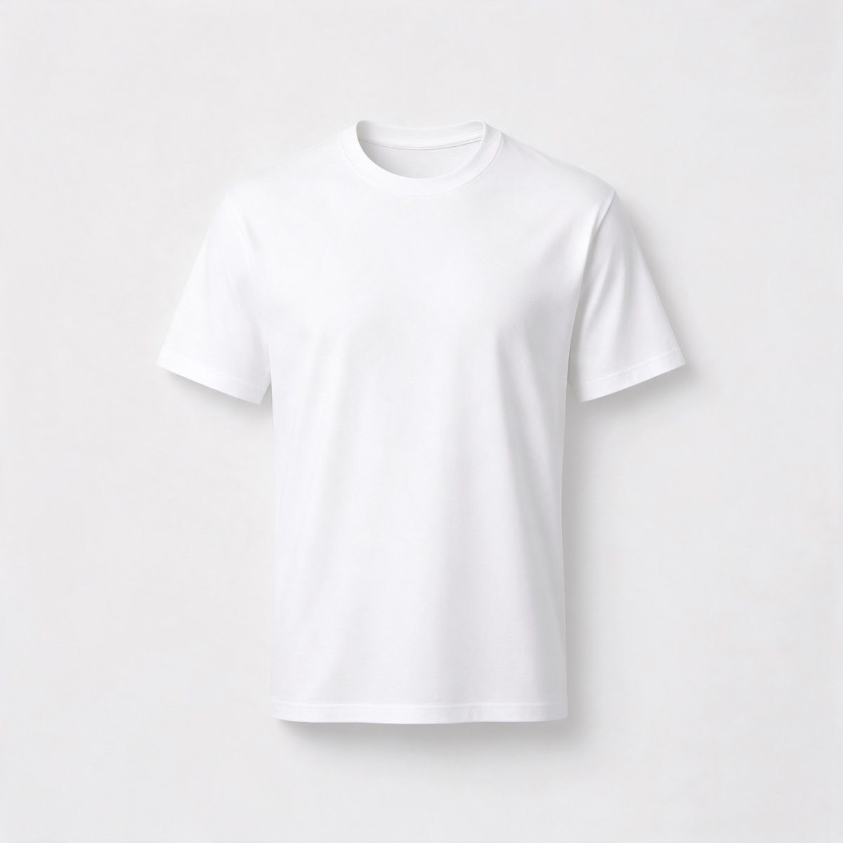 Essential Crew Tee in white